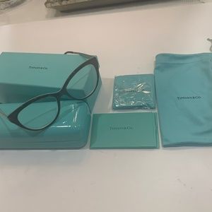 Tiffany Butterfly 2180 Havana 6 Piece Eyeglasses Set